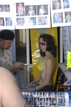 Body Painting 2004 photo - Duval Street, Key West